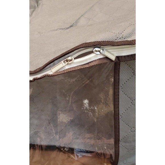 Storage Bags Large Grey foldable, Set Of 3 new 16.9x23.6x13.7 lightweight fabric - Picture 8 of 10